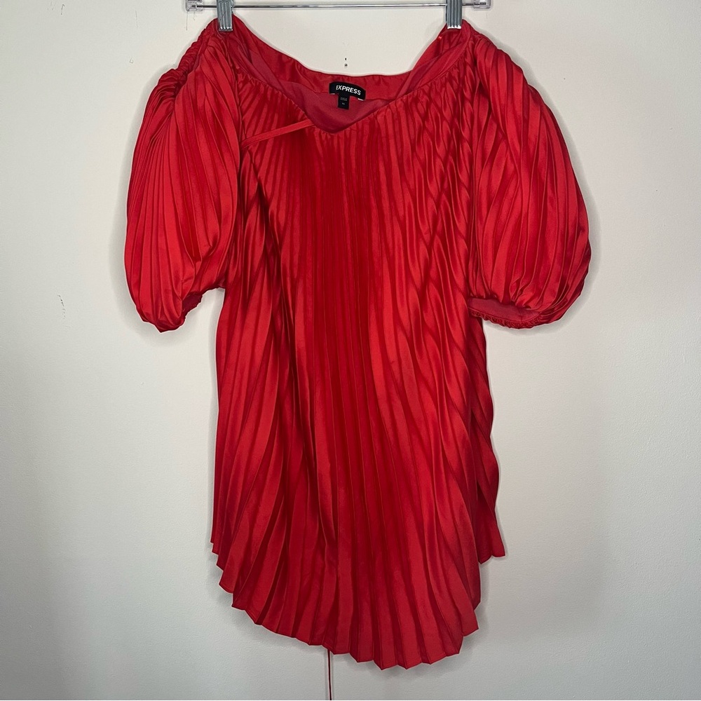Express Red Mini Dress